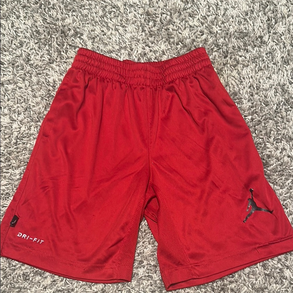 Nike Red Athletic Shorts Lightweight Breathable